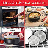 Tefal L3959153  Titanyum Ingenio Unlimited On 3'lü Tava Seti - 2100134265