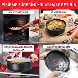Tefal L1539353 Titanyum Ingenio Simple Cook 3'lü Tava Seti - 2100134663