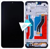 BYR Samsung Galaxy A10S Uyumlu  Lcd Çıtalı Ekran Dokunmatik YÜKSEK KALİTELİ