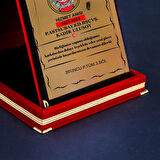 Türk Silahlı Kuvetleri Personeline Özel Hediyelik Teşekkür Plaketi