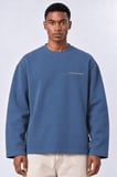 Erkek notbasicproject Oversize Long Sleeve Petrol