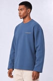 Erkek notbasicproject Oversize Long Sleeve Petrol