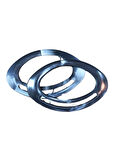Çanta Sapı Oval Siyah-Beyaz 18 cm