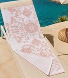 Bicomi Otantik Nar Çiçeği Hızlı Kuruyan, Hafif ve Leke Tutmaz Mikrofiber Plaj & Deniz Havlusu (70x140 cm)