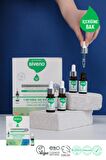 Siveno %100 Doğal Onarıcı Yoğunlaştırıcı Bakım Serumu Bitkisel Yıpranmış ve Dökülen Saçlara Özel 4X10 ml