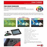 Sacit P950 Turbo Otomatik Kararan Kaynak Maskesi True Color True Color Temiz | Net Görüntü