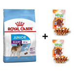 Royal Canin Giant Junior Dev Irk Yavru Köpek Maması 15 Kg + 2 Adet Wooc Ödül 80 Gr