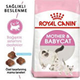 Royal Canin Mother BabyCat  Yavru Kuru Kedi Maması 4 Kg + 1 Adet Yaş Mama Hediye