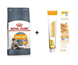 Royal Canin Hair&Skin Hassas Tüylü Kediler İçin Mama 4 kg + Gimcat Multivitamin 100 Gr