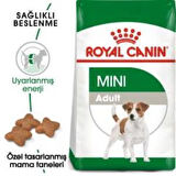 Royal Canin Mini Adult Köpek Maması 4 kg + 2 Adet Yaş Mama Hediye
