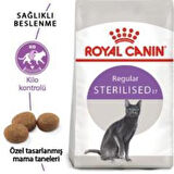 Royal Canin Sterilised Kısırlaştırılmış Kedi Maması 4 Kg + 2 Adet Yaş Mama Hediye