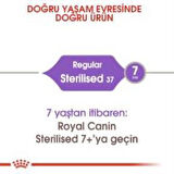 Royal Canin Sterilised Kısırlaştırılmış Kedi Maması 4 Kg + 2 Adet Yaş Mama Hediye