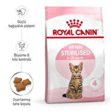 Royal Canin Kitten Sterilised Kısırlaştırılmış Yavru Kedi Maması 2 Kg + 2 Adet Yaş Mama Hediye