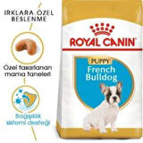 Royal Canin French Bulldog Yavru Köpek Maması 3 kg + 2 Adet Yaş Mama Hediye