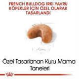 Royal Canin French Bulldog Yavru Köpek Maması 3 kg + 2 Adet Yaş Mama Hediye