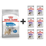 Royal Canin Light Weight Care Köpek Maması 3 Kg + 6 Adet Yaş Mama