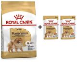 Pomeranian Yetişkin Köpek Maması 1,5 Kg + 2 Adet Yaş Mama Hediye