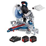 Bosch Gcm 18v 305 Gdc Akülü Gönye Kesme  2x12 Amper Biturbo  