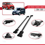 Ford Transit/Tourneo Connect 2 2014-2021 Arası ile Uyumlu FLY Model Ara Atkı Tavan Barı Gri 2 Adet