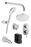 Artema Minimax S A49273 Ankastre Duş Seti, Krom