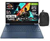 HP Victus 16-S0022NT AMD Ryzen7 7840HS 16GB DDR5 Ram 512GB SSD 6GB RTX4050 16,1 İnç 144Hz IPS FHD Freedos Taşınabilir Bilgisayar 77Z588EA01+ZettaÇanta