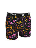 TEET Erkek Boxer Pamuklu Desenli DeLuxe 5'li Set
