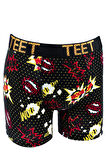 TEET Erkek Boxer Pamuklu Desenli DeLuxe 5'li Set