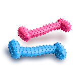 Kemik Oyuncağı Tırtıklı Yüzey Küçük Kemik Plastik Köpek Oyuncağı