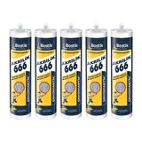 BOSTİK ÇEKOMASTİK 666 BEYAZ 450 GR – 5 ADET
