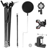 Lastvoice Set-01 - Mikrofon standı + Shock Mount + Pop Filter