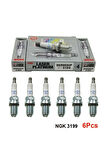 Bmw E39 520i Ateşleme Bujisi 6 ADET PLATİN 1999-2003 ngk 4 TIRNAK ( BUJİSİ)