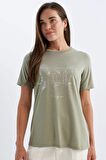 DeFacto Regular Fit Bisiklet Yaka Kısa Kollu Tişört D3316AX24HSGN497
