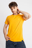 Adam Boxes O-Yaka T-shirt Premiver - Koyu Sarı