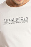 Adam Boxes O-Yaka Baskılı T-shirt Girasol - Ham Pamuk
