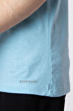 Adam Boxes O-Yaka Cepli T-shirt Bolsillo - Açık Mavi