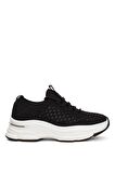 Guja 24y309-3 Kadın Taşlı Sneaker Ayakkabı Siyah