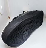 Swellsoft Kelebek Kadın Sneaker Kalın Taban Taşlı Spor Ayakkabı Siyah