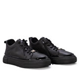 Guja 24k592 Erkek Deri Sneaker Ayakkabı Siyah
