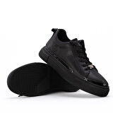 Guja 24k592 Erkek Deri Sneaker Ayakkabı Siyah