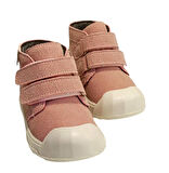 Macco 456 Ortopedik Çift Cırtlı Kız - Erkek Çocuk Bot Nubuk Pudra