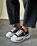 White Line Prens 120 Kadın Sneaker Ayakkabı Siyah