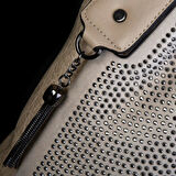 Nas 1071 Taşlı Kadın Omuz Çantası Kum