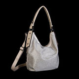 Nas 1071 Taşlı Kadın Omuz Çantası Kum