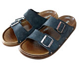 Esem 3769-0001 Erkek Tokalı Yazlık Comfort Terlik Siyah