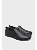 Castle Black 71101 Erkek Hakiki Deri Comfort Ayakkabı Siyah