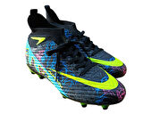 La Liga K600 Genç - Çocuk Çoraplı Çim Saha Kramponu Siyah - Sarı