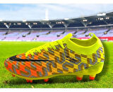 La Liga K500 Erkek Çoraplı Çim Saha Kramponu Sarı - Turuncu