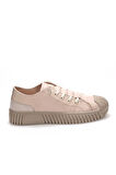 Miz Mooz 30131 Kadın Lastikli Paraşüt Kumaş Sneaker Ayakkabı Bej