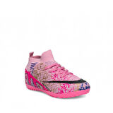 La Liga H565 Genç Çoraplı Halı Saha Ayakkabısı Pembe - Mor