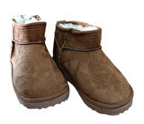 Feel Up En02 Kız Çocuk Peluşlu Süet Bilek Boy Eva Taban Bot Taba